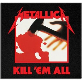 Resim Beam Metallica Kill 'em All Albüm Arma Peç Patch Yama 