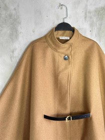 Resim Hatun Atila Kaşe Pelerin Panço Vizon - 8720 - Camel / M 