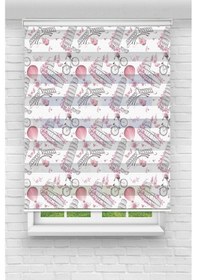 Resim Perdecizade Enxboy Balonlu Dijital Baskılı Zebra Perde-cocuk Odası-stor Perde Renkli 