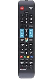 Resim Qedii Samsung Smart 3d Lcd Led Hdtv Tv Tv Için Uyumlu Uzaktan Kumanda Yedek Uzaktan Değiştirme Aa59-0059 