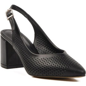 Resim Pierre Cardin Pc-54727 Z Siyah Kadın Abiye Ayakkabı Stiletto Siyah 