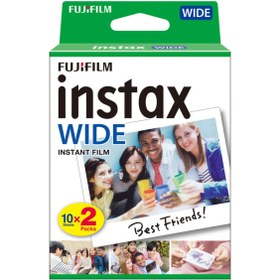 Resim Fujifilm Instax Wide 20'li Film 5'li Set 100 Poz 