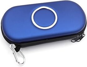 Resim BeisDirect Carrying Case for Sony PSP 1000/2000/3000, Pouch Storage Case Travel Case Bag Protective Hard EVA Case Cover for PSP Console and Memory Card, Waterproof and Shockproof (Blue) 