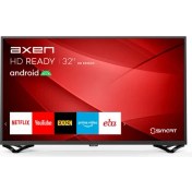 Resim Axen AX32DAB13 32" 80 Ekran Uydu Alıcılı HD Android Smart LED TV 