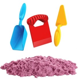Resim Renas Store 03693 Aksesuarli Pembe Ki̇neti̇k Oyun Kumu 1000 gr 