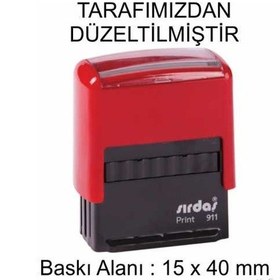 Resim Sırdaş Otomatik Tarafımızdan Düzeltilmiştir Yazılı Kaşe 