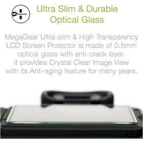 Resim MegaGear Canon Rebel T4i , Eos 650d , Kiss X6i Fotoğraf Makinesi Için 0.5mm Ekran Koruyucu 