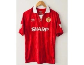 Resim Manchester United 92/93 David Beckham Nostalji FORMASIDL0909 