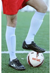 Resim Lig Latmos Pu Halısaha Erkek Futbol Spor Ayakkabı Siyah 