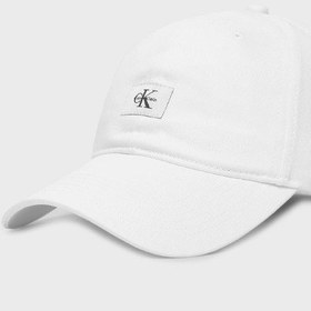 Resim Calvin Klein Erkek Şapka Lv04d5077g Yaf Ekru Ekru 