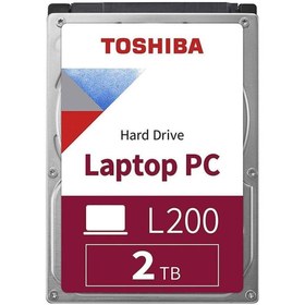 Resim Toshiba 2,5'' 2tb L200 Sata 3.0 128mb Önbellek 5400rpm 7mm Harddisk 