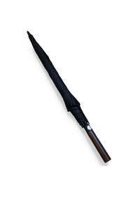 Resim Baginn Erkek Şemsiye Siyah Renk Baston Protokol Şemsiye 110 Cm Çap 95 Cm Boy Çift Tenteli 8 Telli 001 