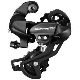 Resim shimano Rd-tx800 Tourney Arka Aktarıcı Vidalı 7/8v Uzun Bacak 