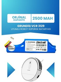Resim Grundig Vcr 3129 Uyumlu Batarya Standart Kapasite 2500mah Pil 