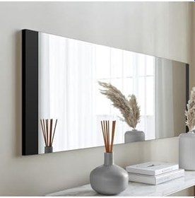 Resim Neostill Boy Aynası Dekoratif Basic Siyah 40X120 