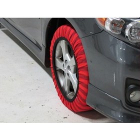 Resim Active 195/45/16 Small Size 58 Oto Kar Çorabı 2 Lastik İçin Matte Universal 