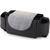 Resim Vkemall Bebek Bezi Çantası Sırt Çantası Büyük Kapasiteli Çok İşlevli Su Geçirmez Polyest Siyah 