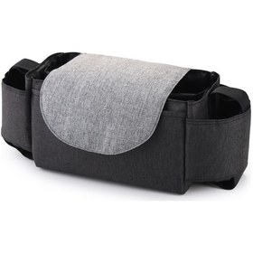 Resim Vkemall Bebek Bezi Çantası Sırt Çantası Büyük Kapasiteli Çok İşlevli Su Geçirmez Polyest Siyah 