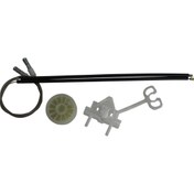 Resim Fiat Abarth Punto Grande Evo MK3 199 2005-2024 51723327 İçin Elektrikli Arka Sağ Kapı Cam Kriko Seti 