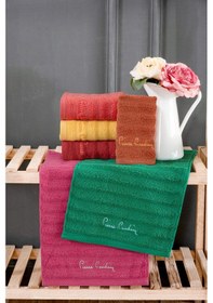 Resim Pierre Cardin 6'lı Soft El Havlusu Harmony Colors Çok Renkli 