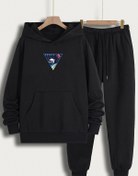 Resim uyguntarz Unisex Space Baskılı Eşofman Takımı 