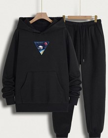 Resim uyguntarz Unisex Space Baskılı Eşofman Takımı 
