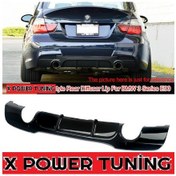 Resim Bmw E90 2009-2012 Lci Plastik Boyasız M.sport Arka Difüzör 