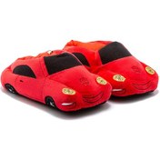 Resim Araba Unisex Panduf Kırmızı 38/45 Kırmızı 