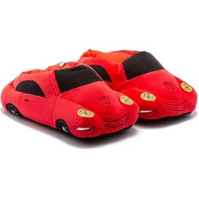 Resim Araba Unisex Panduf Kırmızı 38/45 Kırmızı 