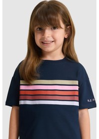 Resim U.s. Polo Assn. Kız Çocuk Lacivert Tişört 50325698-vr033 