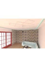 Resim Motifpiyer Lamba Tavan Göbeği MODÜLER-M-63-DÜZ-9-PARÇA-56CM 