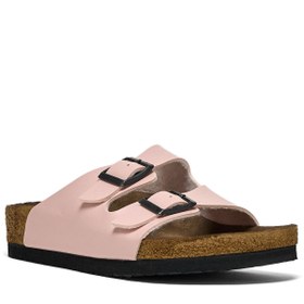Resim Tonny Black Çocuk Unisex Pudra Rahat Kalıp Poli Taban Çift Tokalı Sandalet 