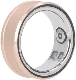 Resim Smart Ring Sağlık Takipçisi, Bluetooth Smart Health Ring Uygulaması Uyku İzleme, Adım Sayımı, Kamera Kontrolü, IP68 Su Geçirmez Fitness İzleyici Halkaları Erkekler için 