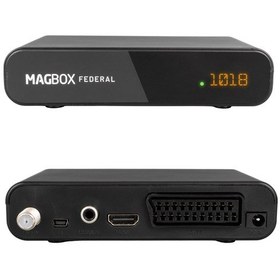 Resim Magbox Federal Mini Hd + Scart Tkgsli Uydu Alıcısı 5060 