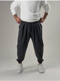 Resim Desenli Erkek Pileli Yarım Şalvar Coc2574 Desenli 