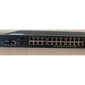 Resim Scodeno 24 Port Bakır 24*10/100/1000 Port 2*1000 Port Fiber Girişli 28 Port Endüstriyel Yönetilebilir Poe Switch8 