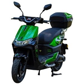 Resim Mobilette Flash 10000 Yeşil Elektrikli Scooter - 2024 Model 