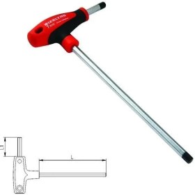 Resim Aylina Mey Ithalat® Izeltaş 4920 T Tipi Allen Anahtar 10 mm 