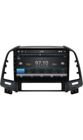 Resim Carvocal Hyundai Santa Fe (2006-2012) Android 14 Multimedya Carplay 9 Inch 4 GB Ram / 64 GB Hafıza CRV-4291XD 