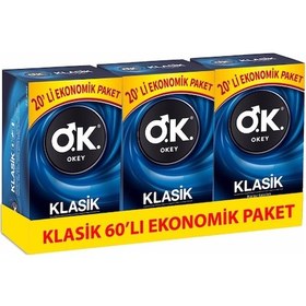 Resim Okey Klasik Prezervatif 60'lı 