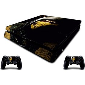 Resim PS4 Slim Mortal Kombat Sticker Seti 