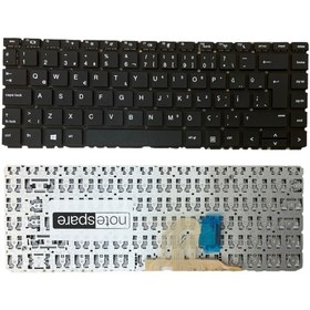 Resim Notespare Hp ile Uyumlu Zhan 66 Pro 14 G3 Klavye Siyah TR Büyük Enter Versiyon 