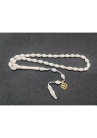 Resim İskeçeli Cemil Usta Çift Zımpara & Cila Sülün İmame El Boy Naturel Deve Kemiği Sertifikalı 8472 