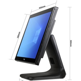 Resim Tiwox TP-7610 18.5" I7 10.NESİL 128GB NWME SSD 8GB DDR3 RAM 1366X768 DOKUNMATİK POS PC 
