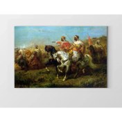 Resim Deniz Çerçeve Çöl Ordusu Tablosu-Çerçevesiz - 100X150 