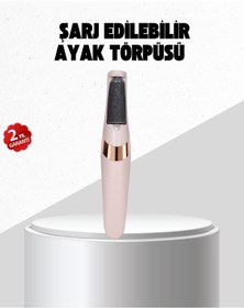 Resim Usb Şarjlı Ayak Törpüsü Nasır Temizleyici Elektrikli 