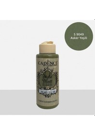 Resim S9049 Asker Yeşili Mat Akrilik Boya 