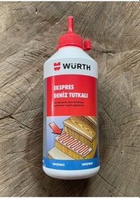 Resim WÜRTH TUTKAL GÜÇLÜ YAPIŞTIRICI DENİZ TUTKALI AHŞAP MERMER VS 500M 