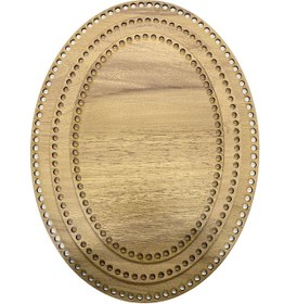 Resim Elips Çanta Tabanı - Ceviz / 15cm Elips Çanta Tabanı 
