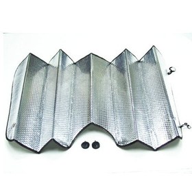 Resim Space Balonlu Gümüş Ön Cam Perdesi Küçük 60X130 / PEON10 